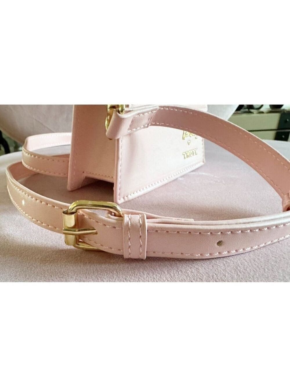 Barbie Mini Purse by Truly Crossbody Blush Pink Adjustable Straps - Picture 4 of 8